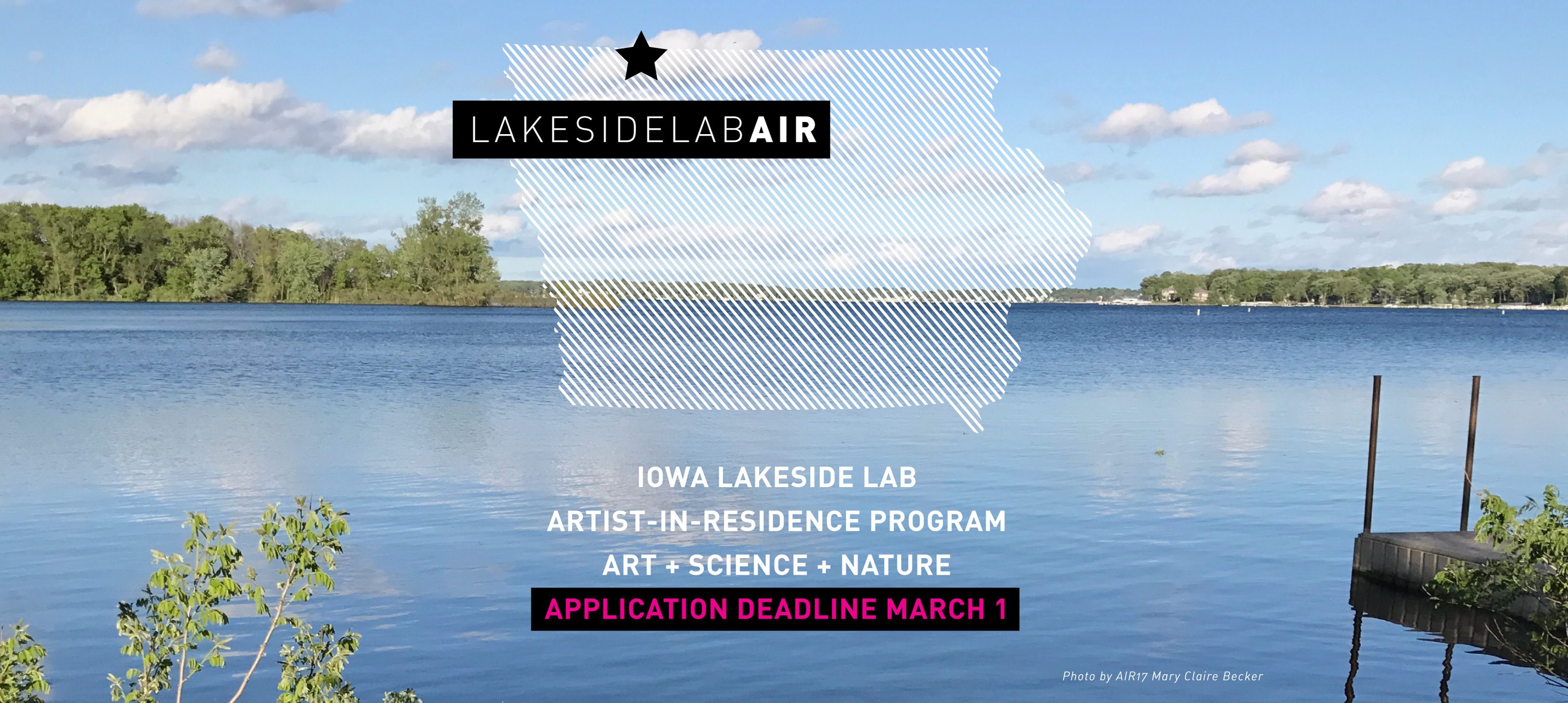 Iowa Lakeside Lab Artist-in-Residence Program – Application Now Open