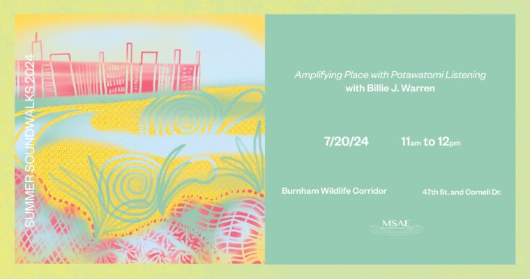Summer Soundwalk Series: Billie J. Warren